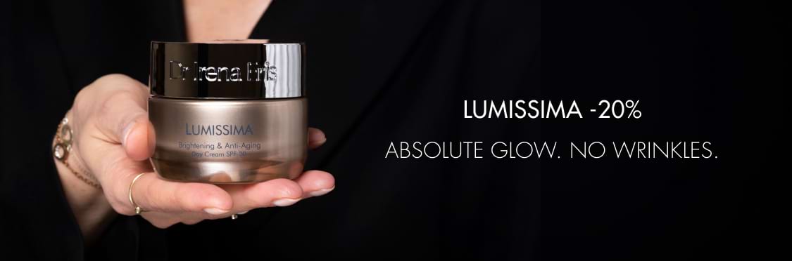 Baner z napisem "Lumissima -20%"
